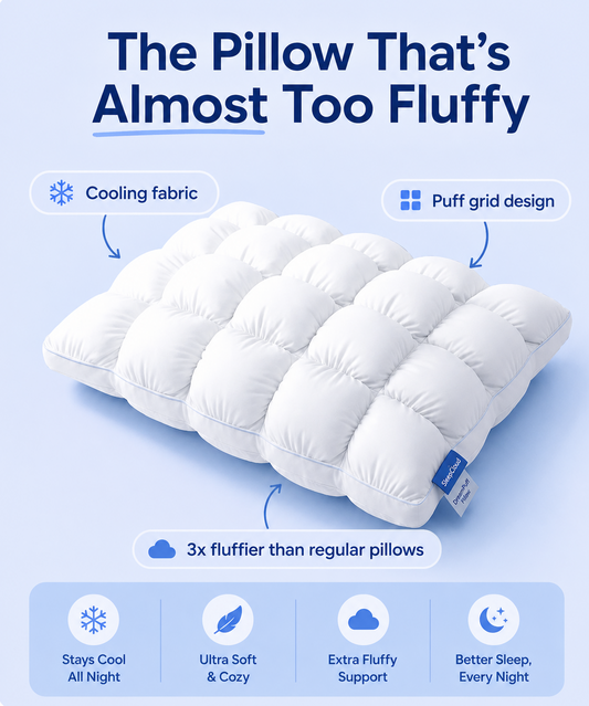 SleepCloud™ DreamPuff Pillow