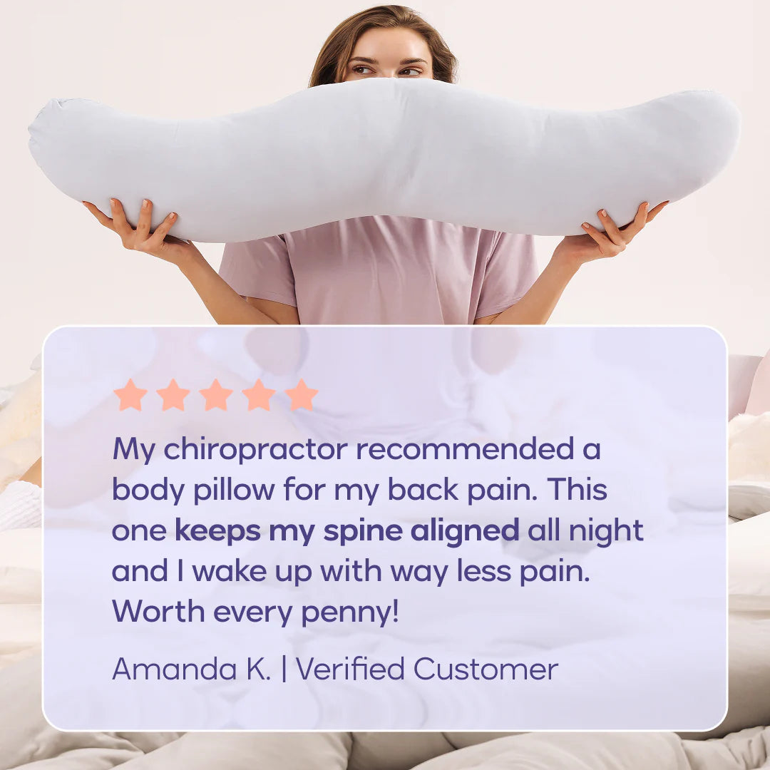 SleepCloud™ Cozy Cloud Body Pillow