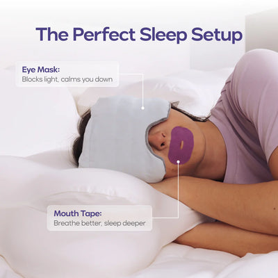 SleepCloud™ Weighted Eye Mask